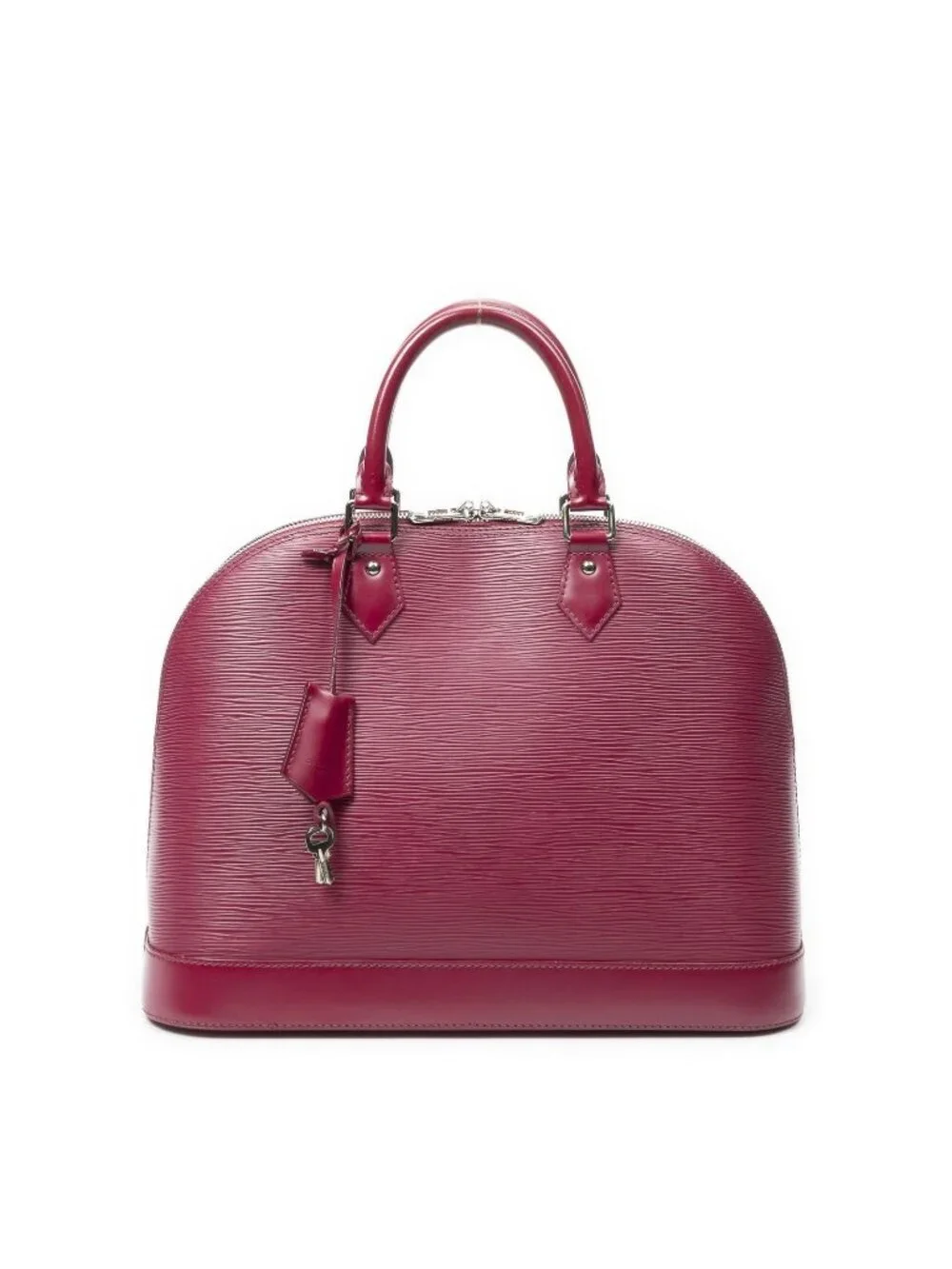 Louis Vuitton Alma Fuchsia Epi Handbag